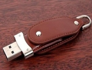 PU cover USB memory stick