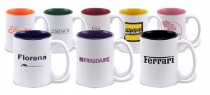 Ceramic promotional coffee mug