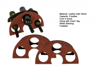 Leather wine_rack