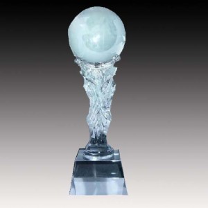 luxurious crystal globe award-1